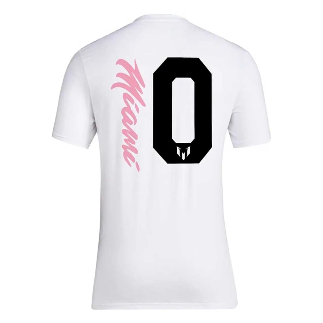 adidas - Men's Inter Miami CF Messi Short Sleeve T-Shirt (JH1136)