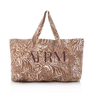 AFRM Tote - Taupe Animal