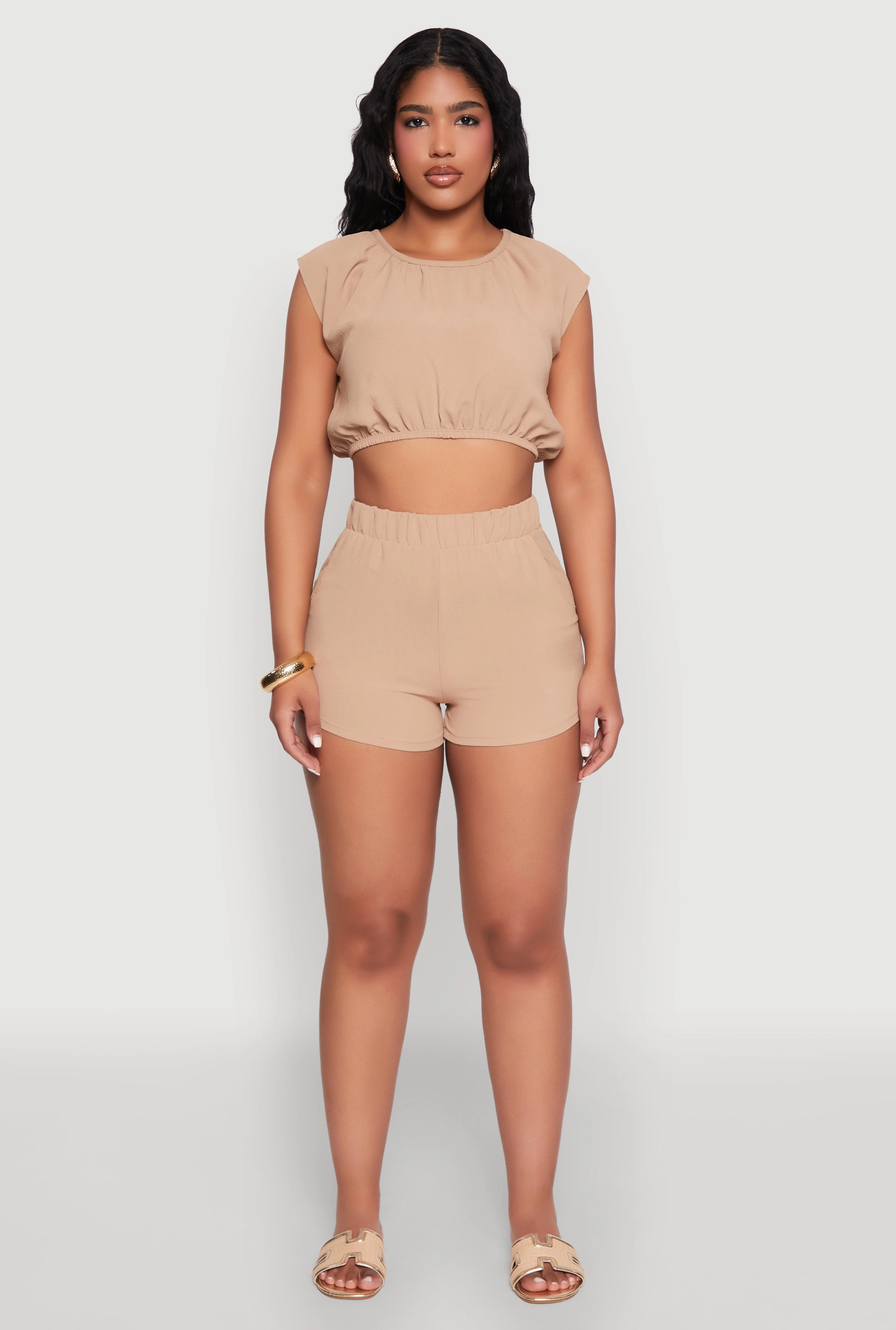 Airy High Waisted Shorts