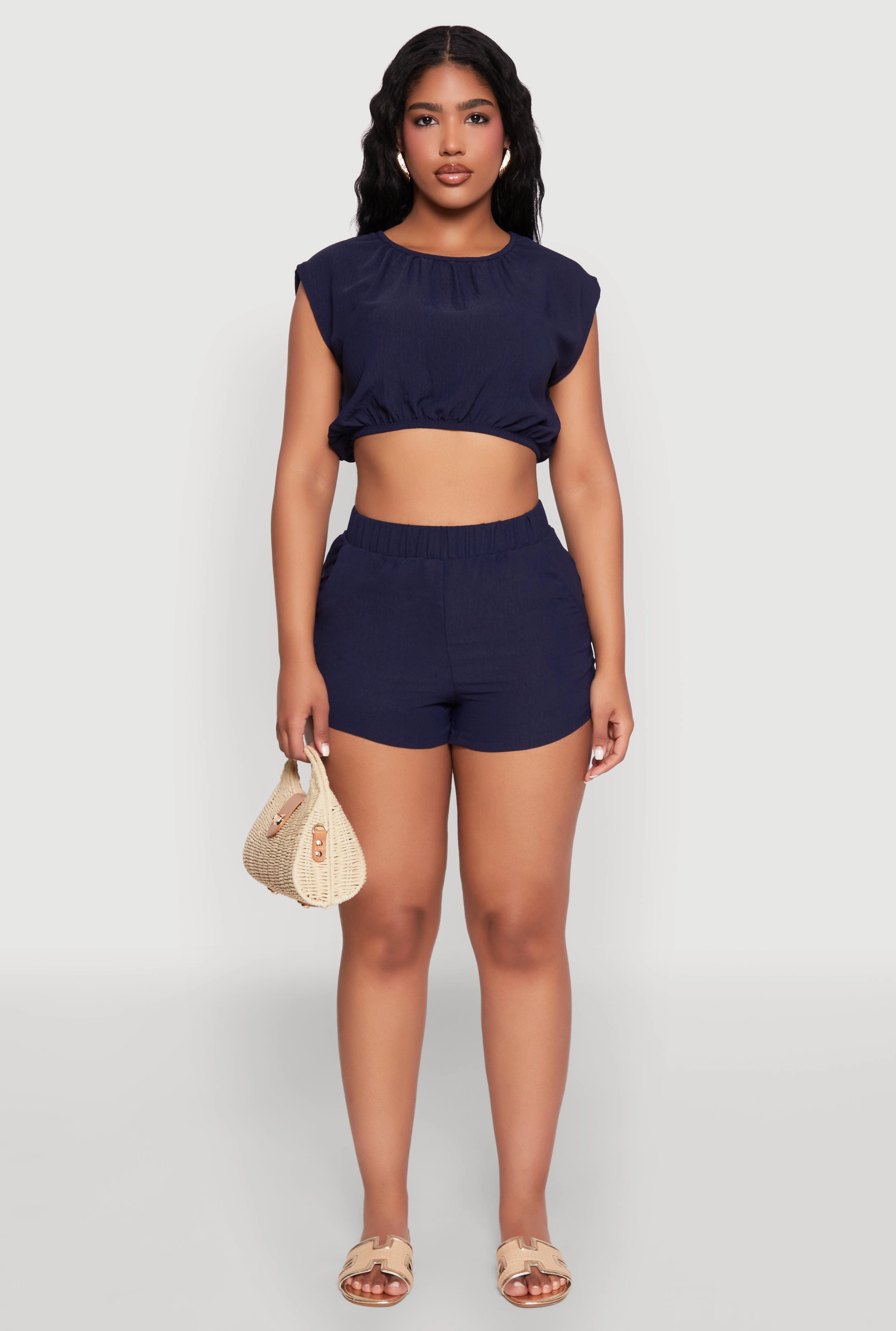 Airy High Waisted Shorts