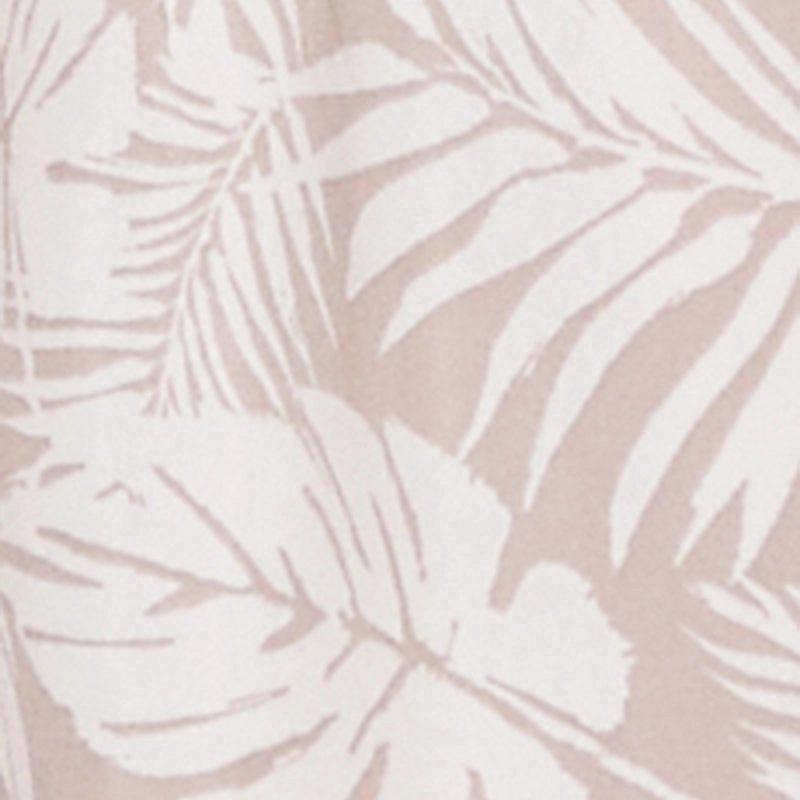 Airy Leaf Print Palazzo Pants