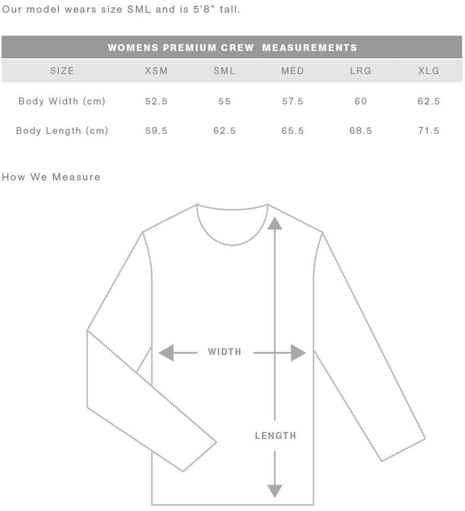 AS Colour Premium Crew White Marle