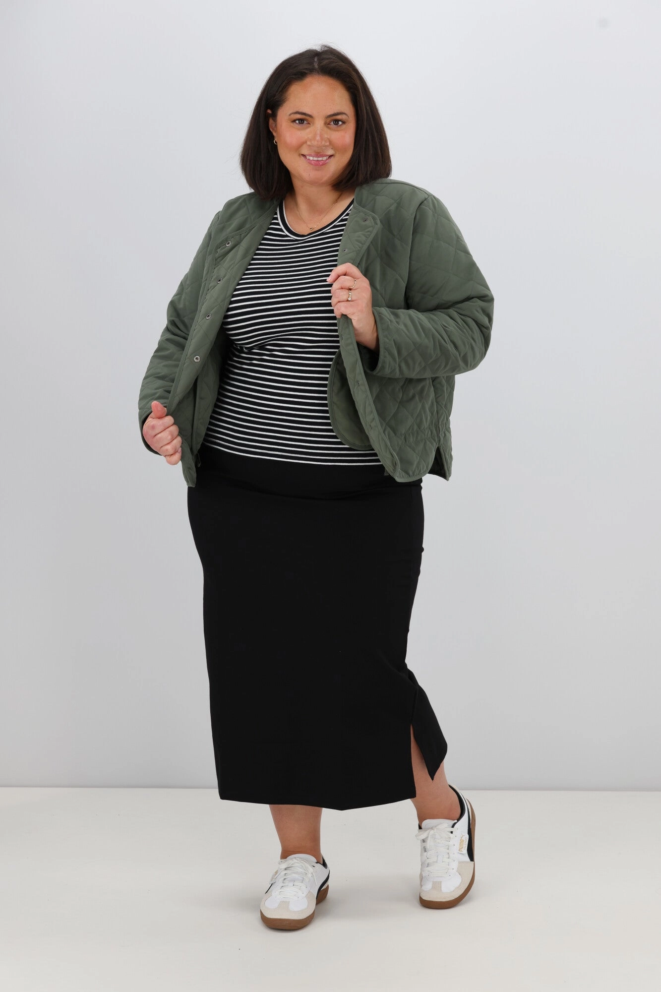 AS Colour Wo's Quilted Jacket Cypress