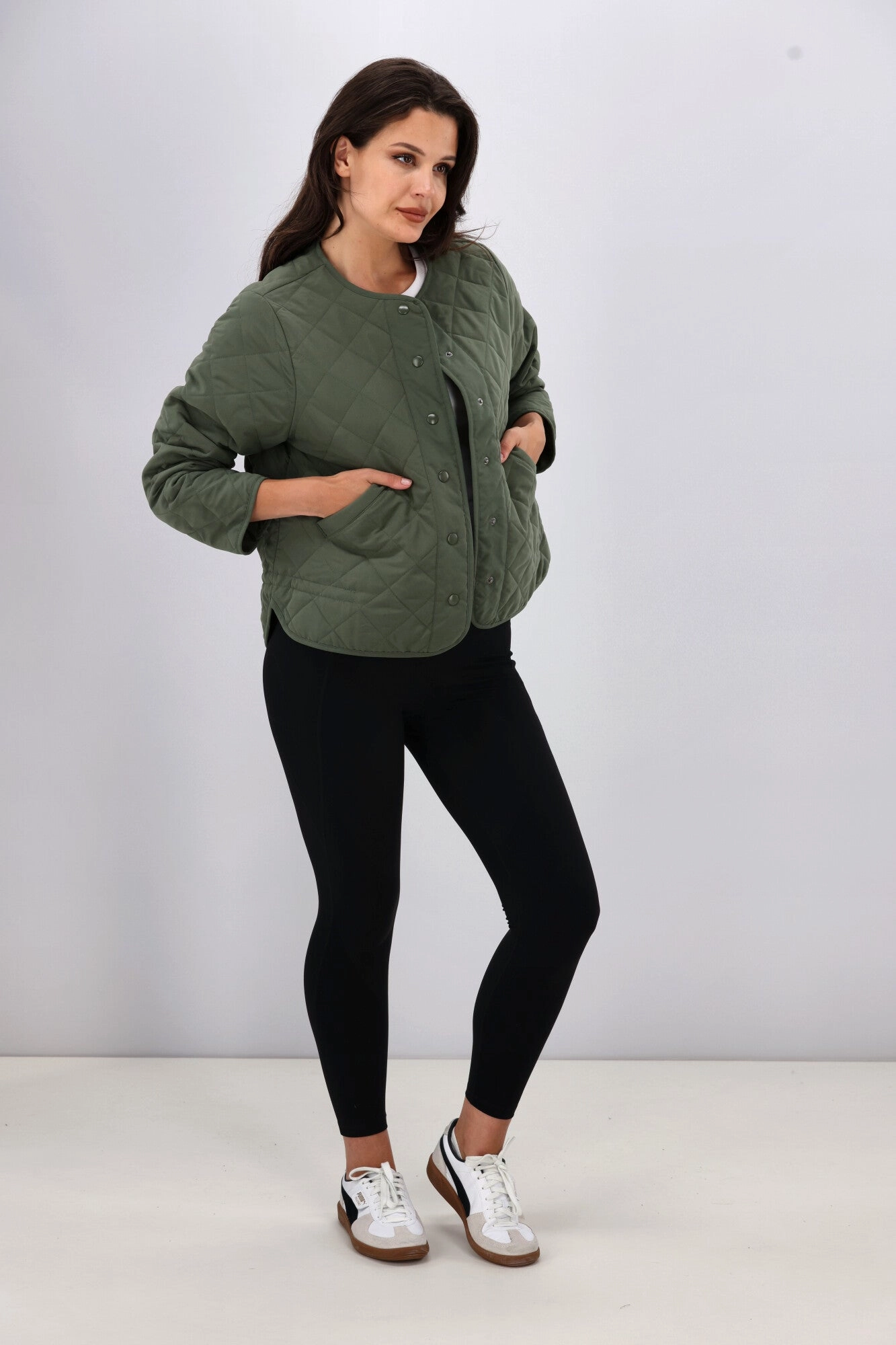 AS Colour Wo's Quilted Jacket Cypress