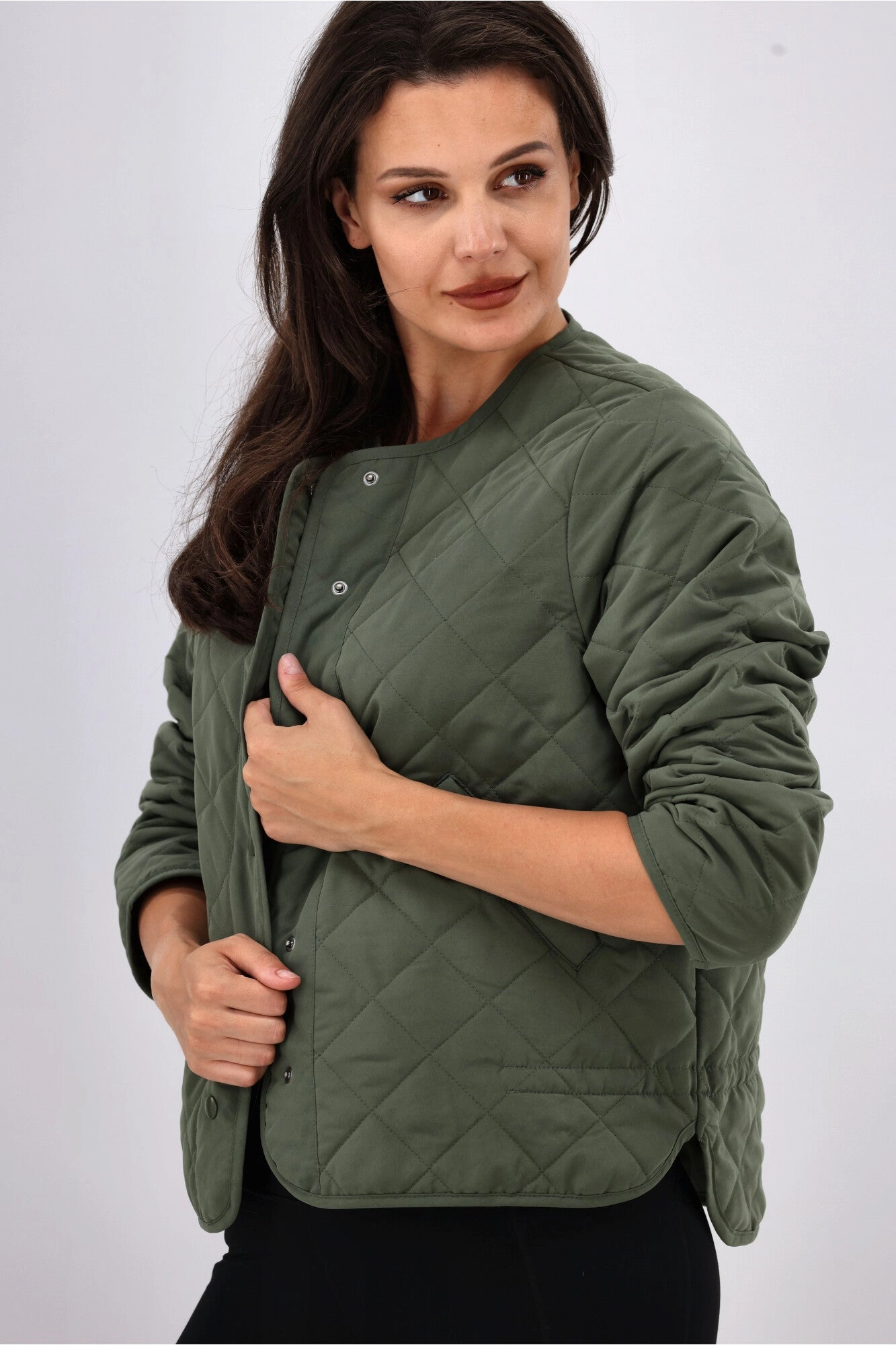 AS Colour Wo's Quilted Jacket Cypress