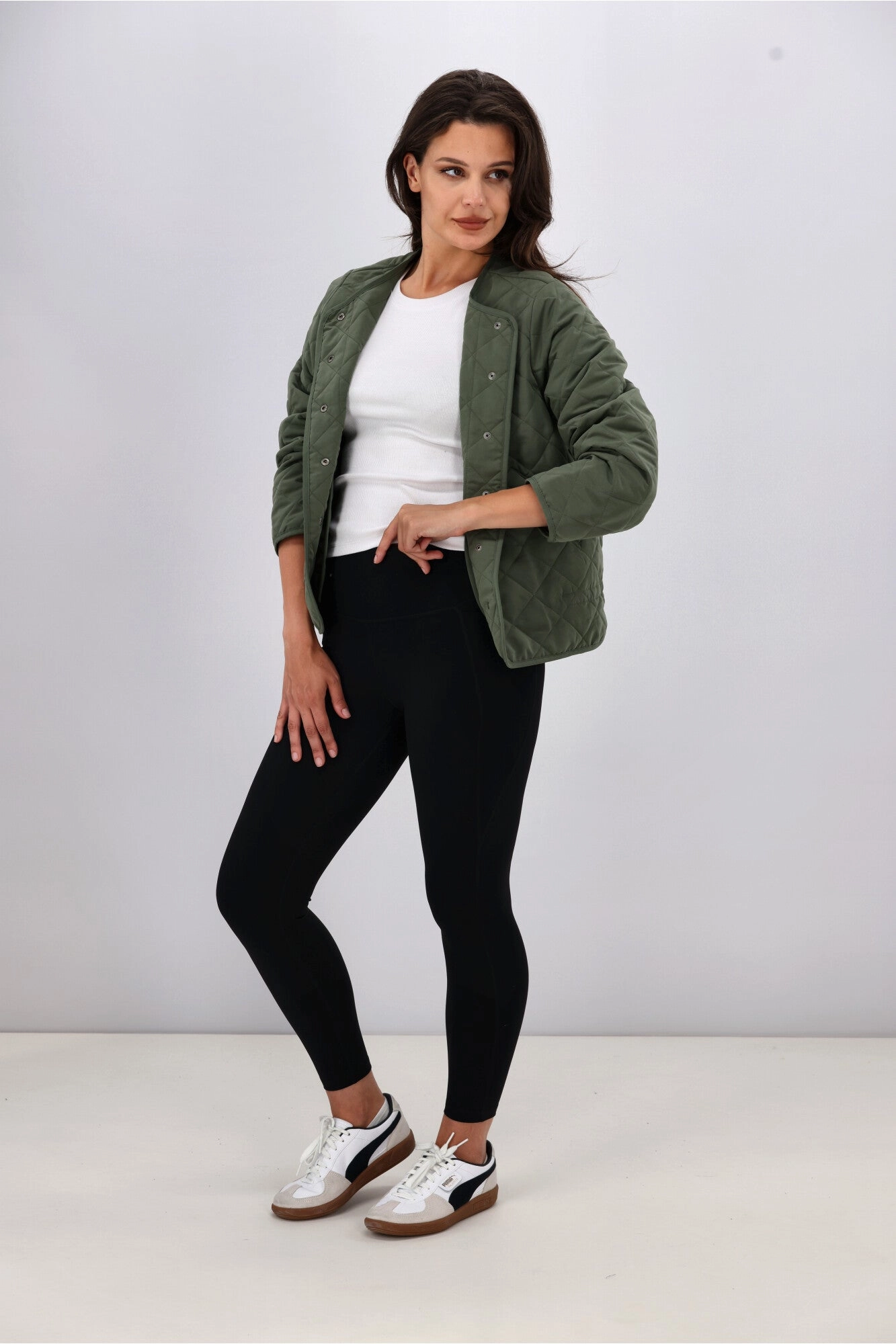AS Colour Wo's Quilted Jacket Cypress