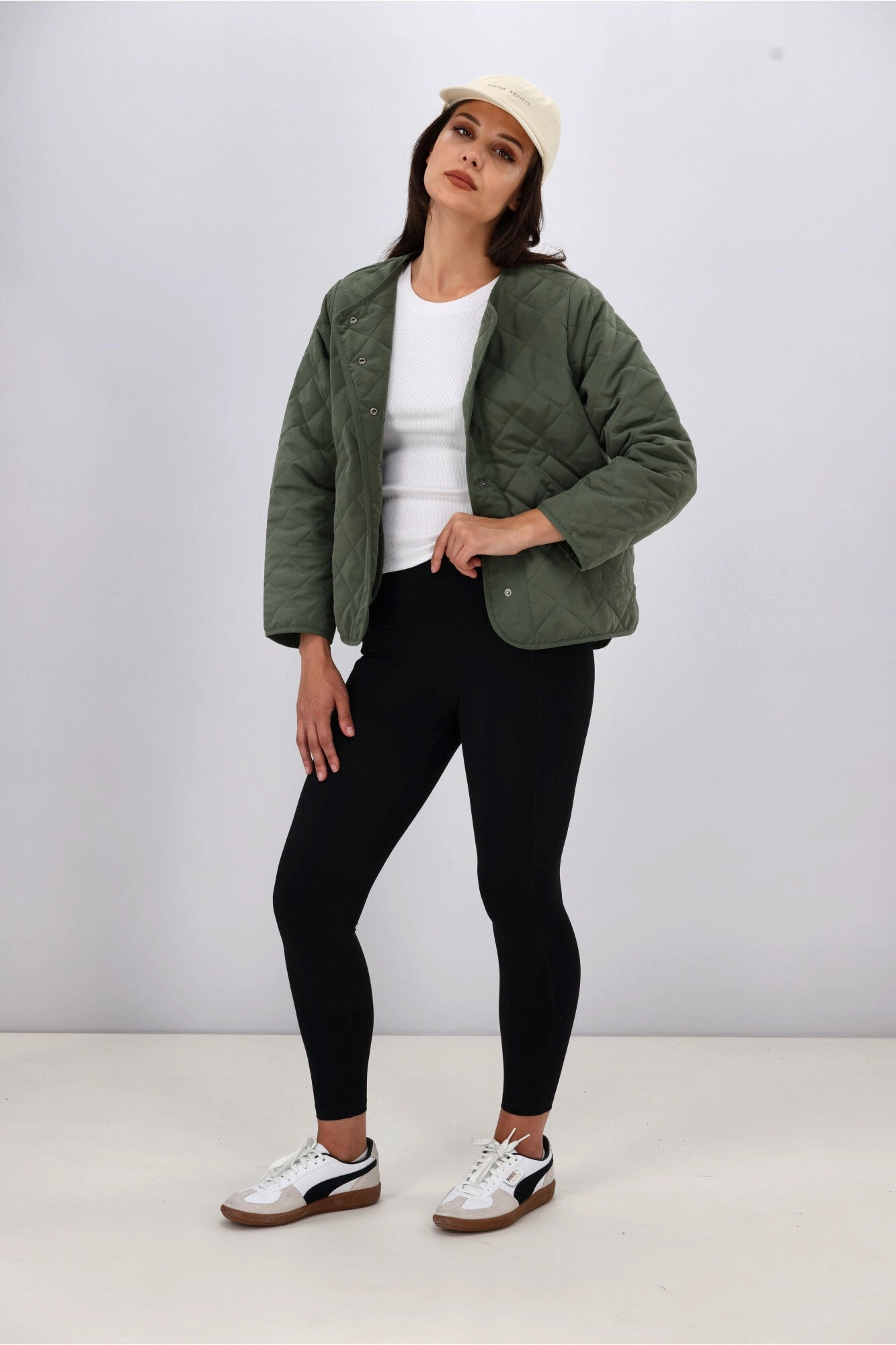 AS Colour Wo's Quilted Jacket Cypress