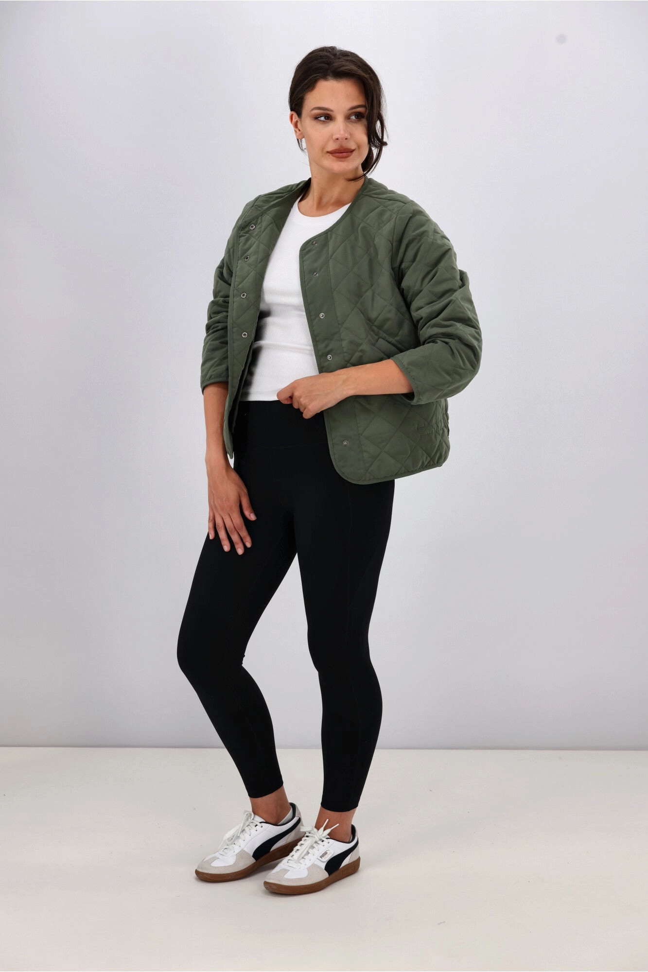 AS Colour Wo's Quilted Jacket Cypress