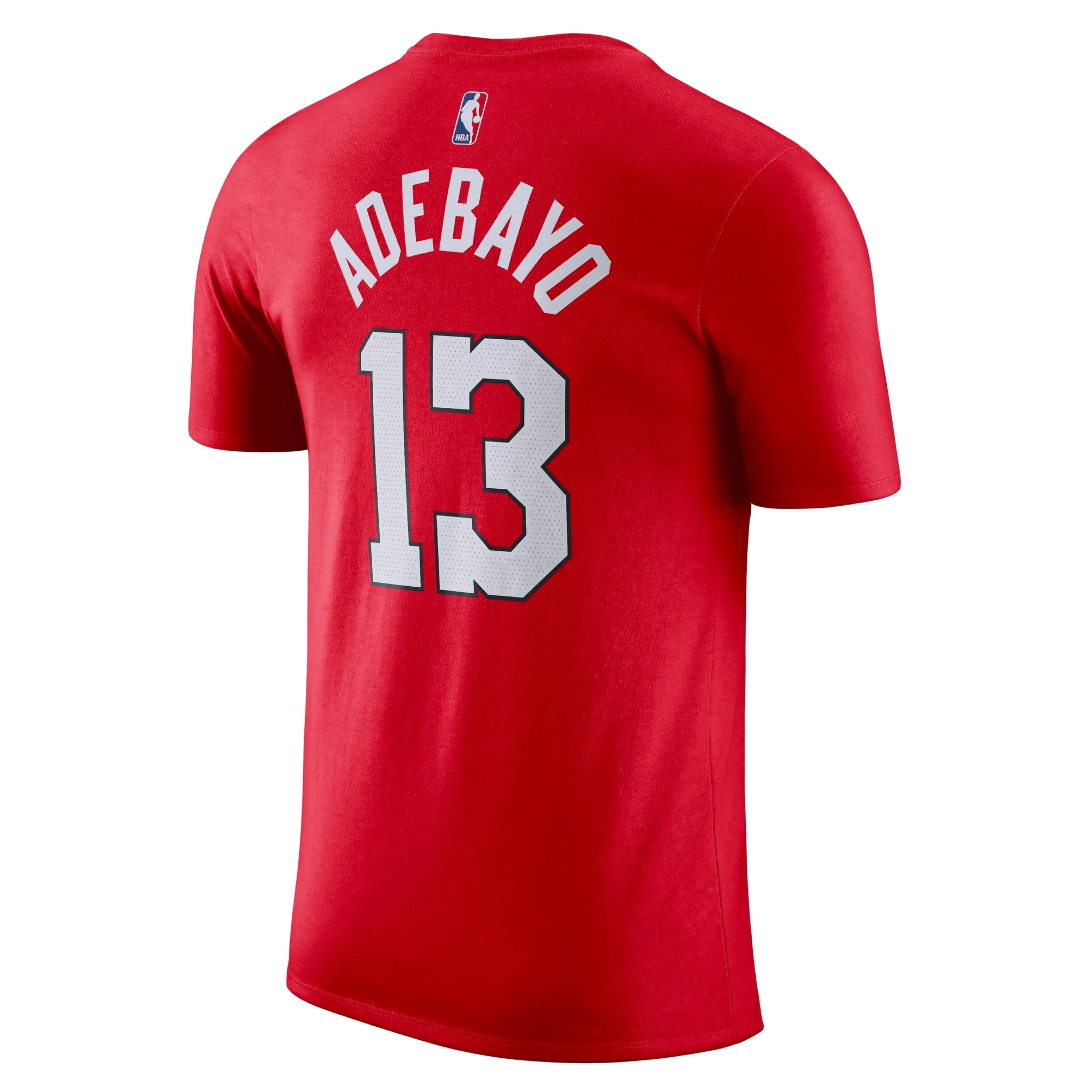 Bam Adebayo Nike HEAT Culture: Blood Red Name & Number Tee