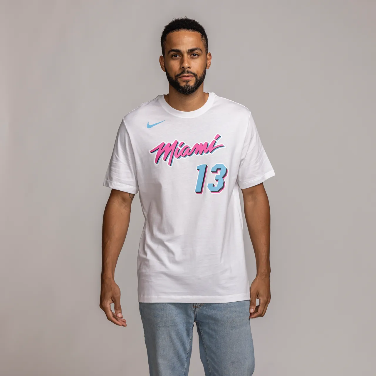Bam Adebayo Nike Original Vice Name & Number Tee