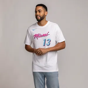 Bam Adebayo Nike Original Vice Name & Number Tee