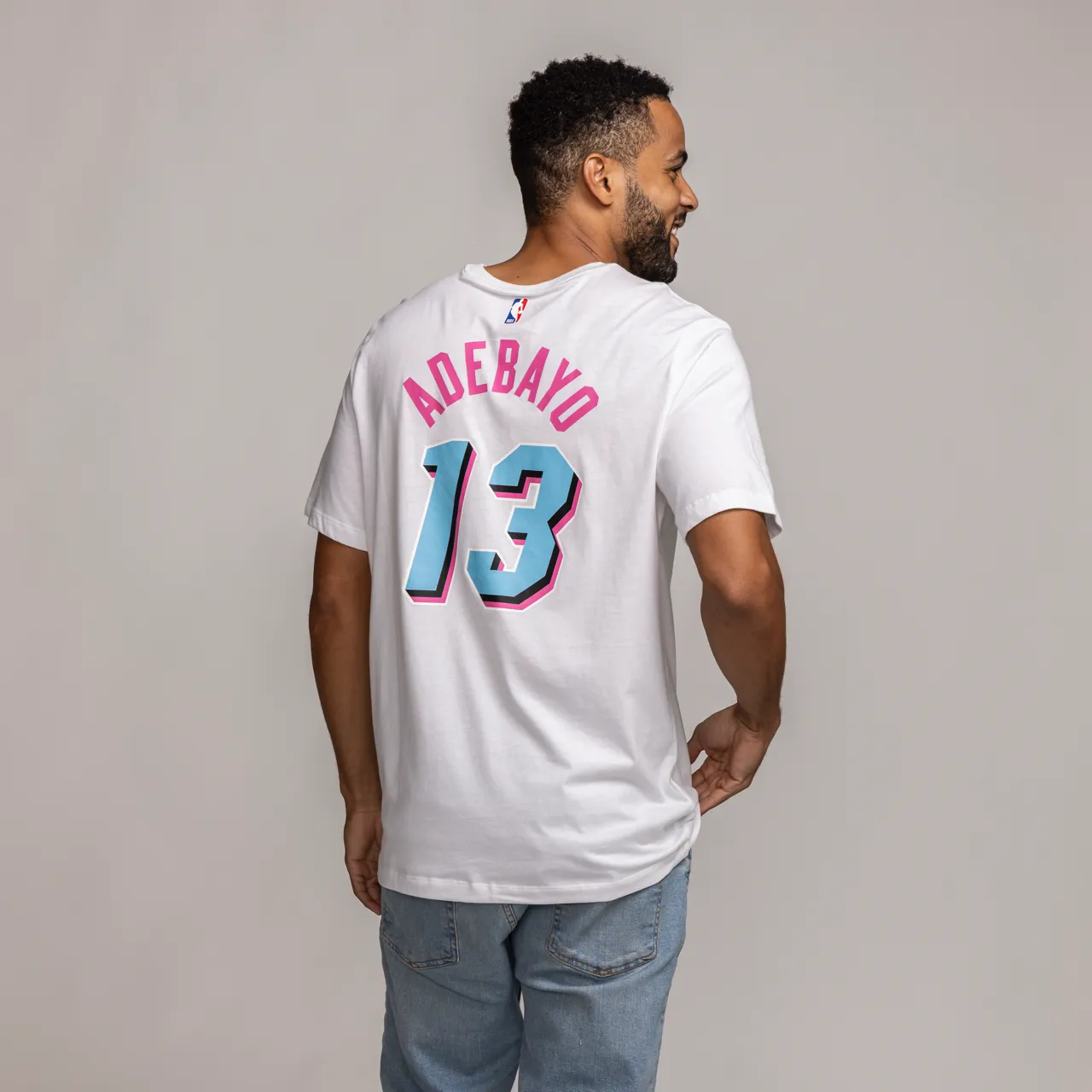 Bam Adebayo Nike Original Vice Name & Number Tee
