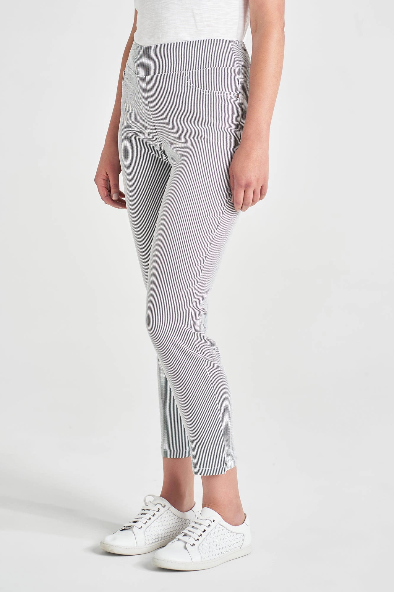 Bengajean® 7/8 Seersucker - Black Stripe