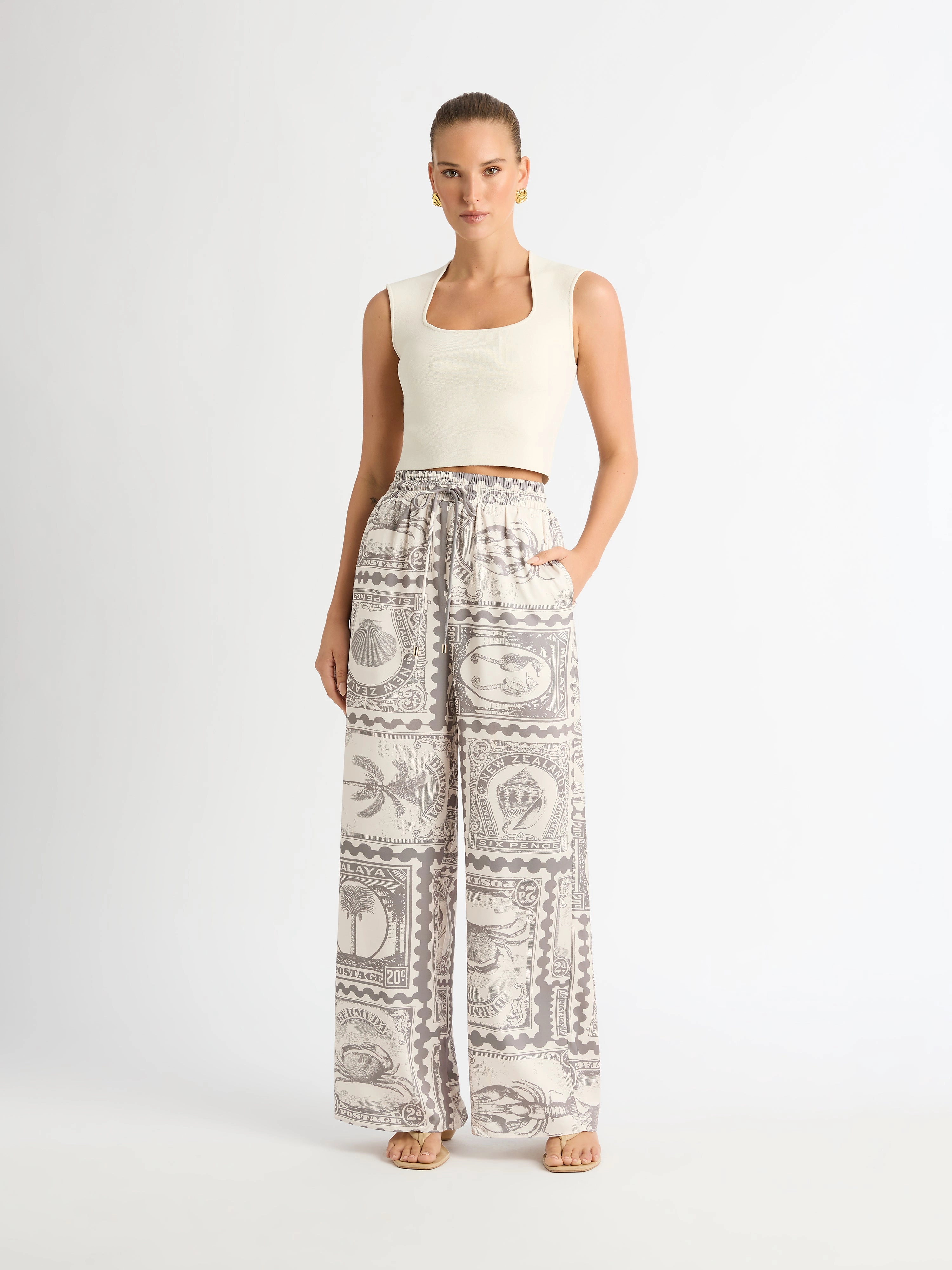 BERMUDA POST PANT