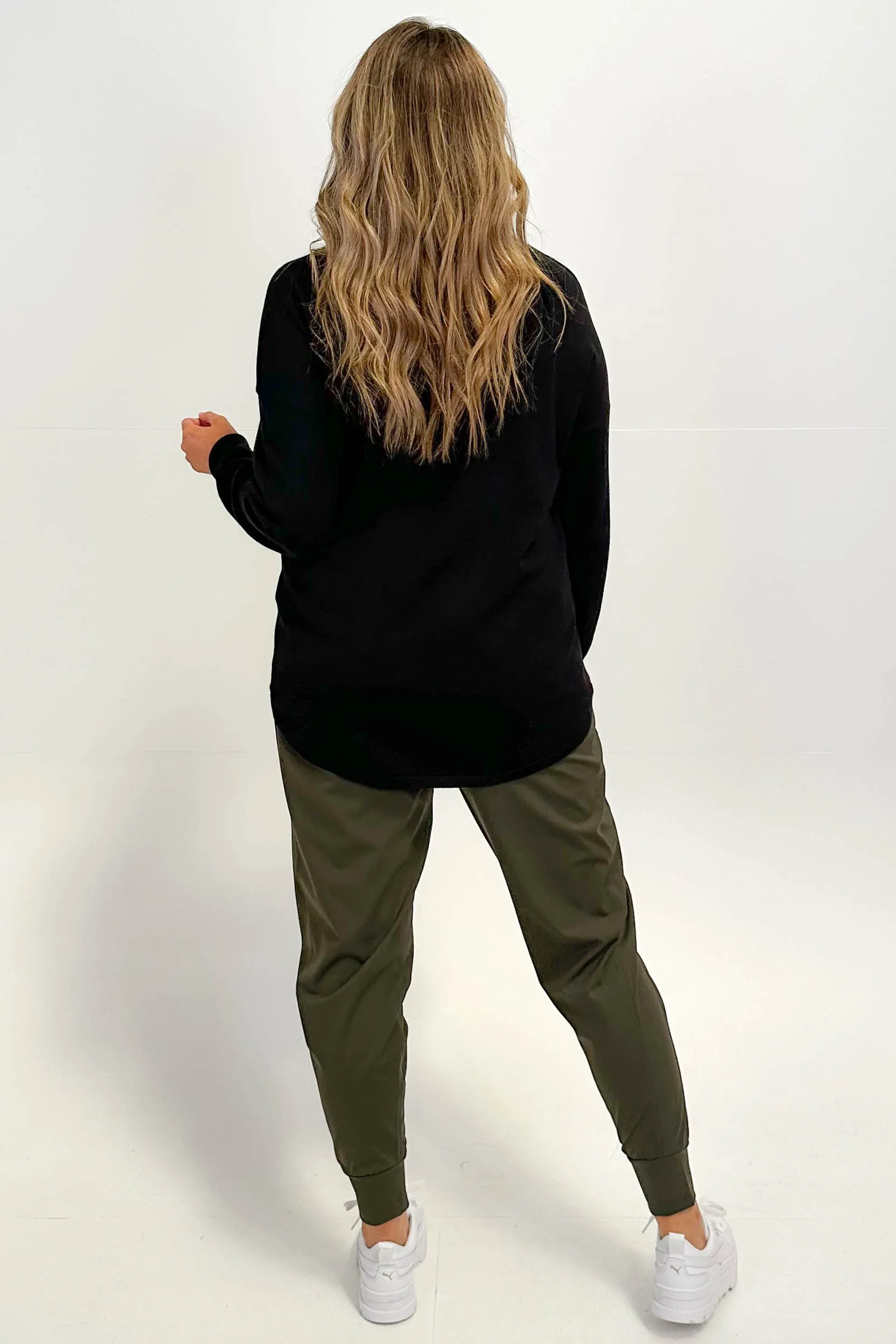 Betty Basics Sophie Knit Jumper Black