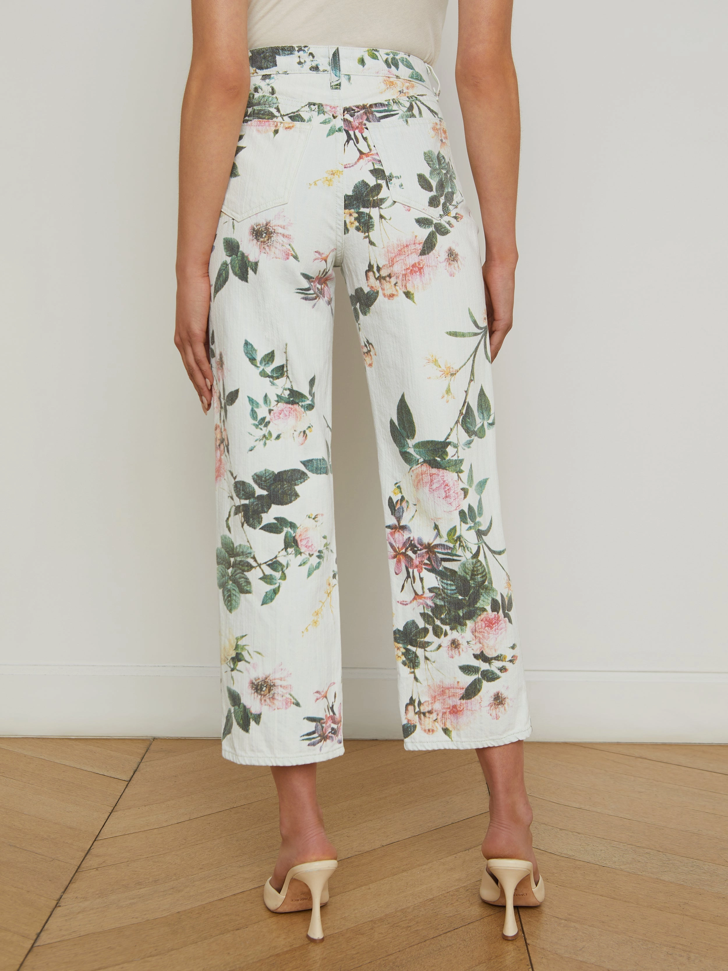Blaine Cropped Stovepipe Jean