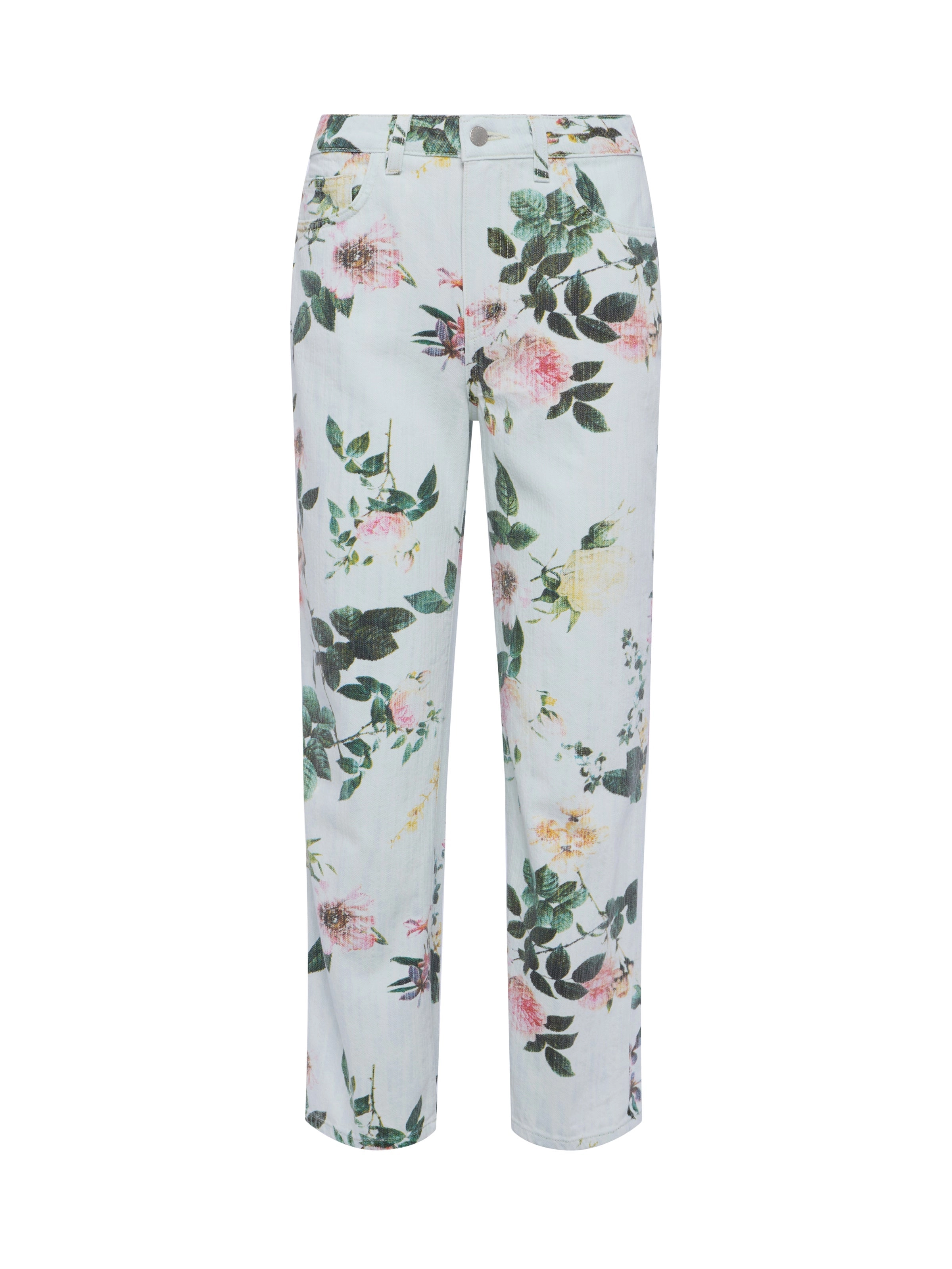 Blaine Cropped Stovepipe Jean