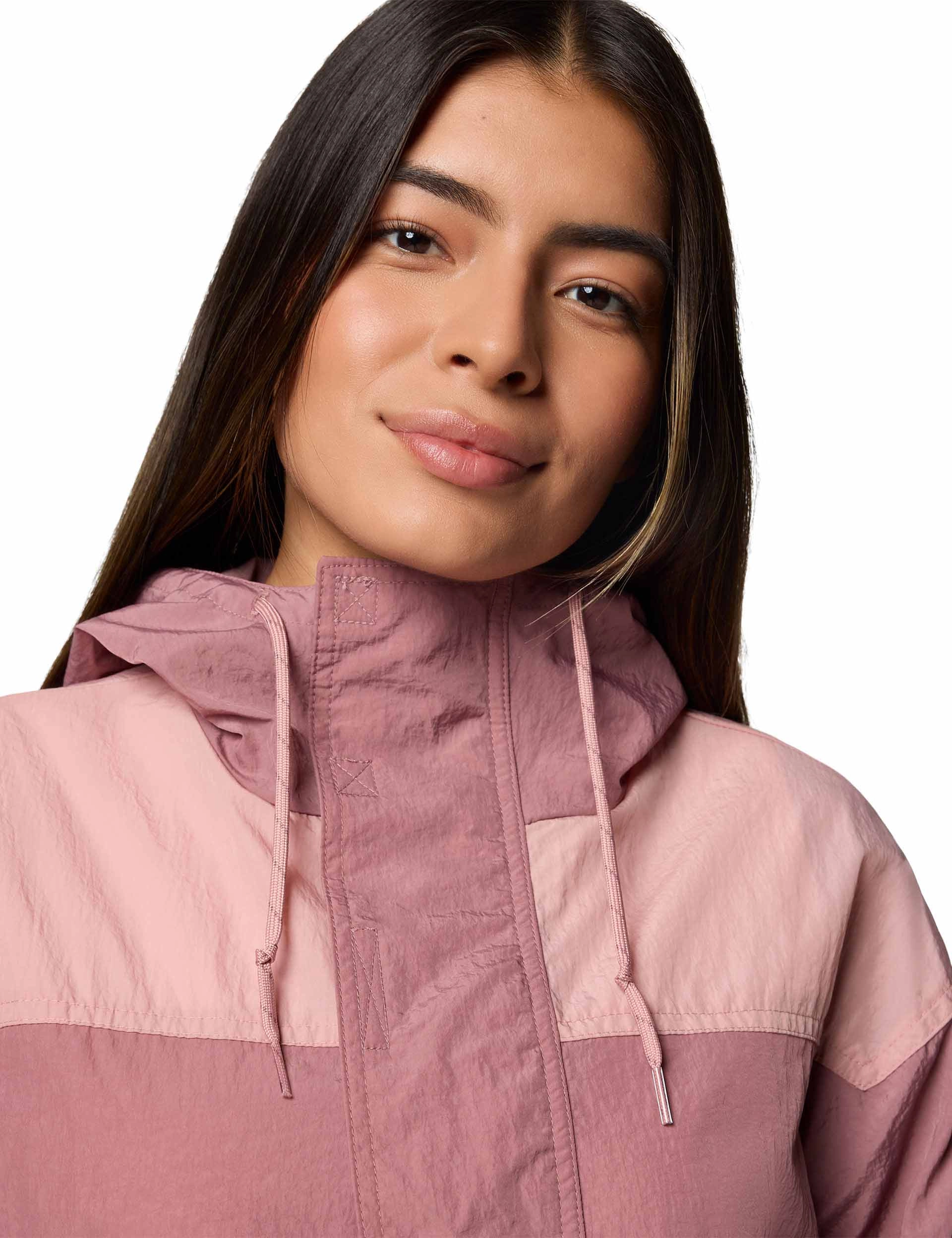 Challenger II Windbreaker - Fig/Eraser Pink
