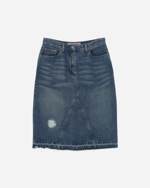 Denim Skirt Blue