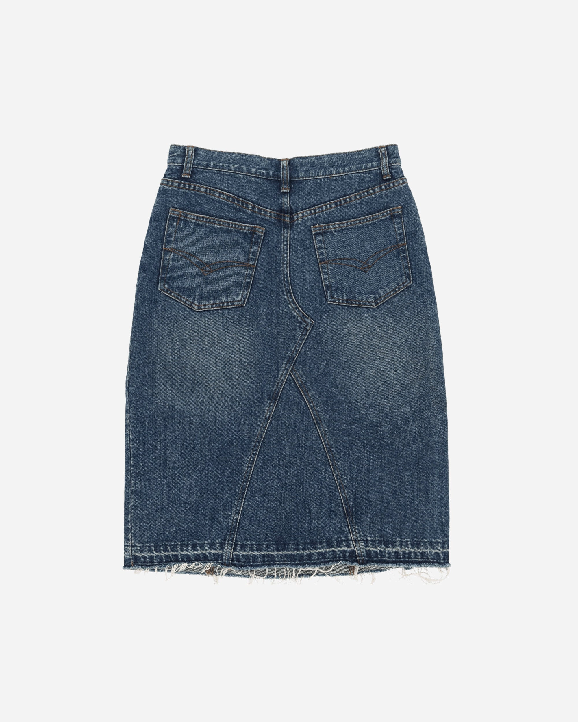 Denim Skirt Blue