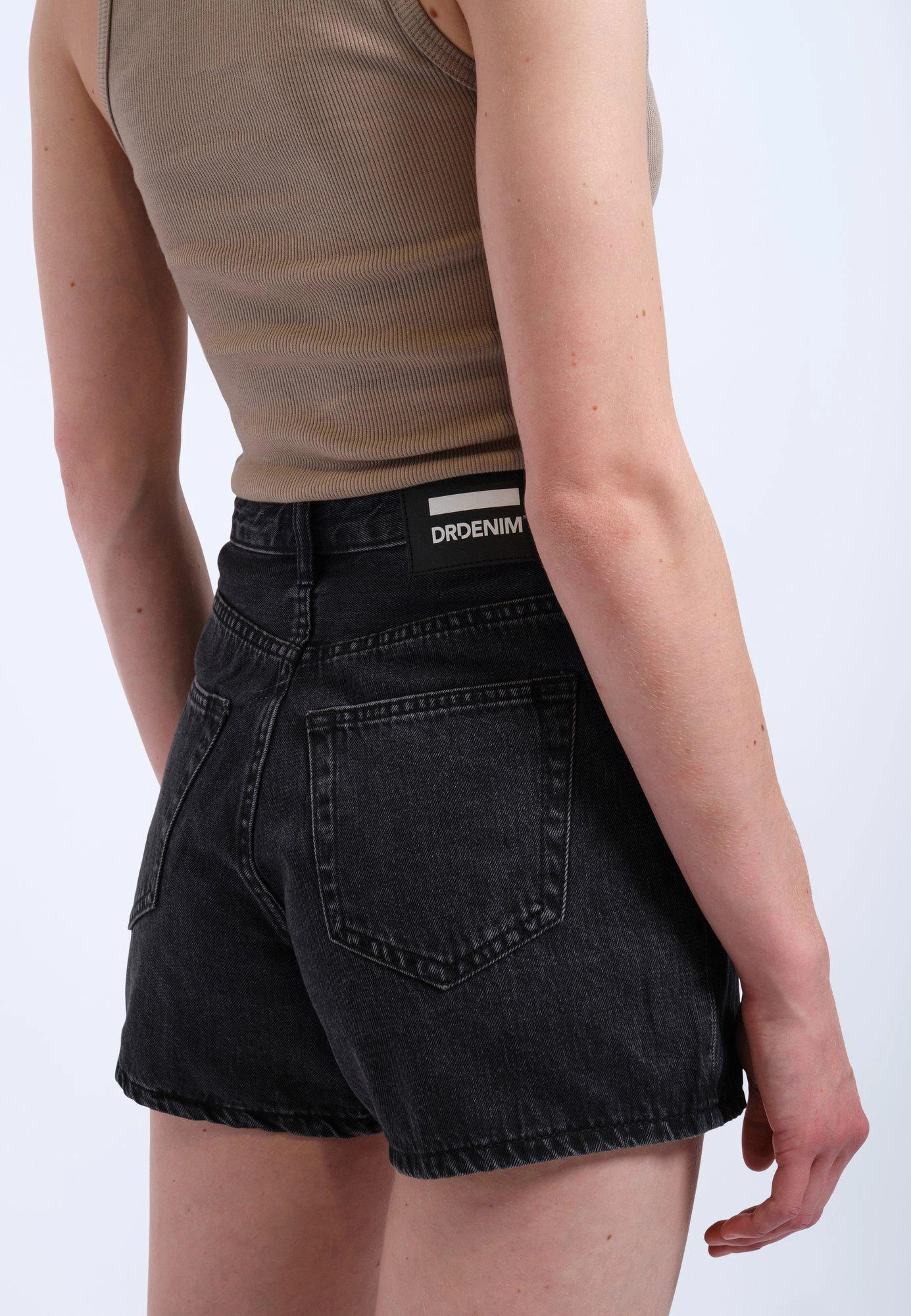DR DENIM - SHORT NORA - RETRO NOIR - PÉ25