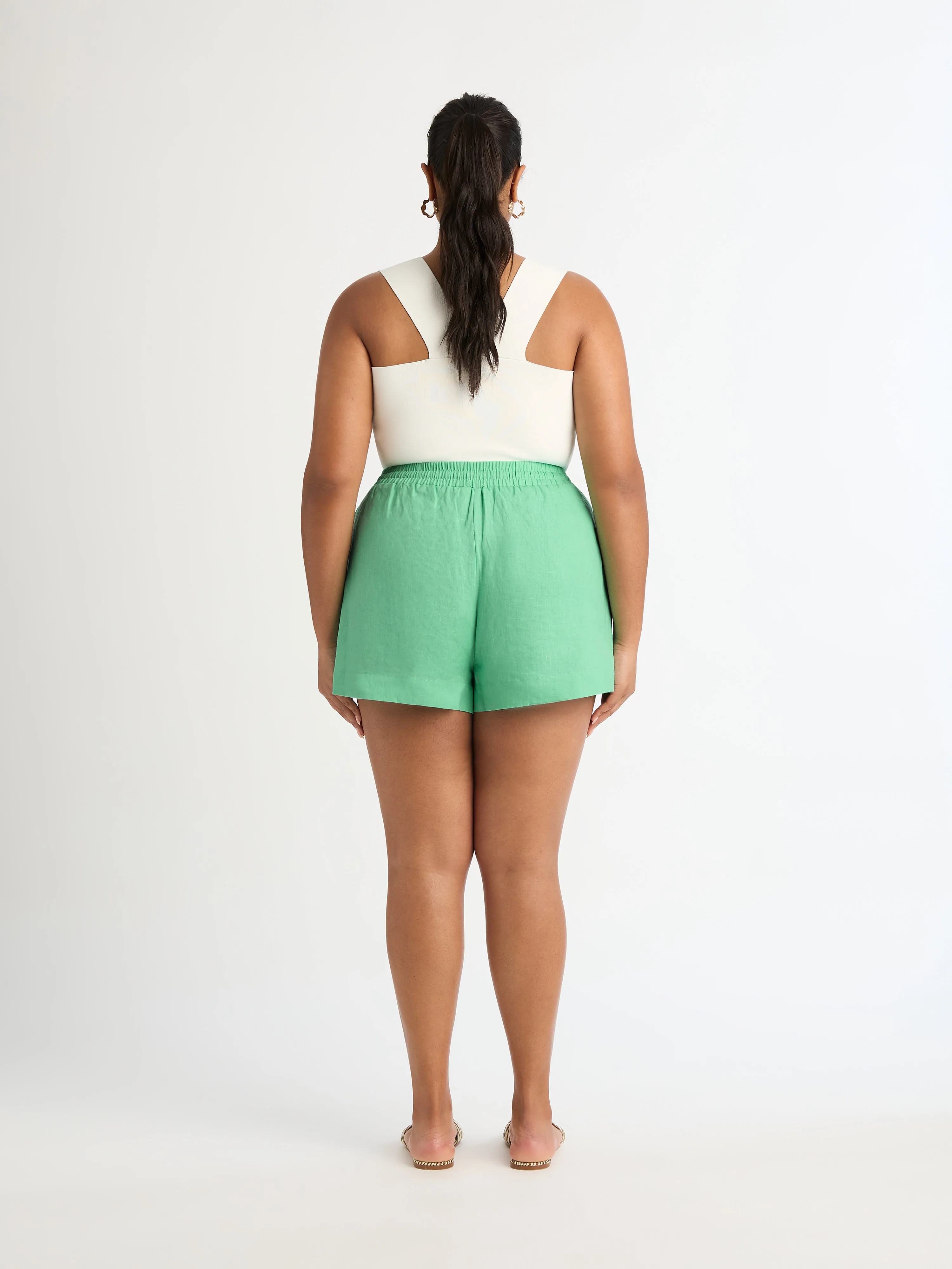 EIVISSA LINEN SHORT