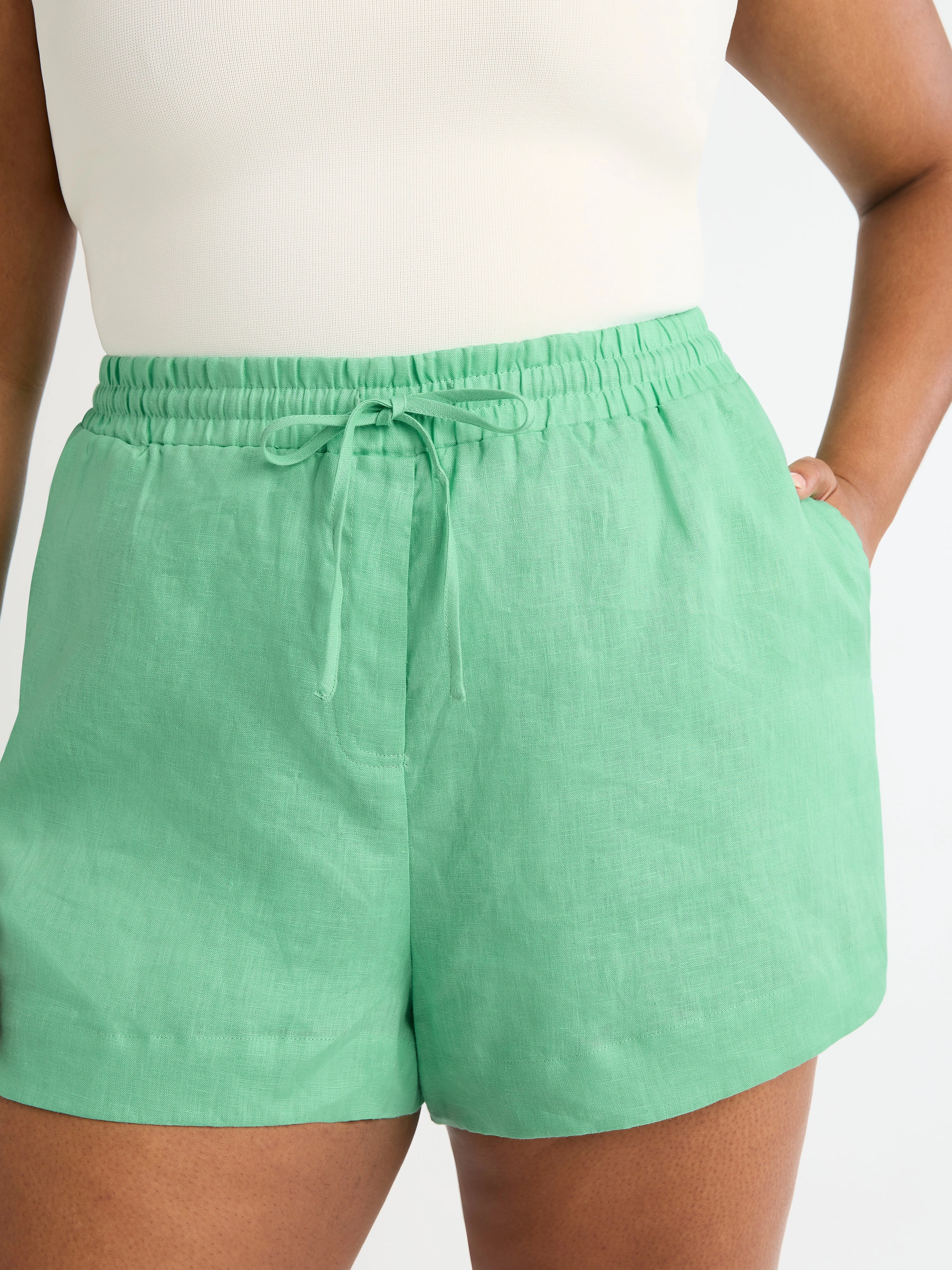 EIVISSA LINEN SHORT