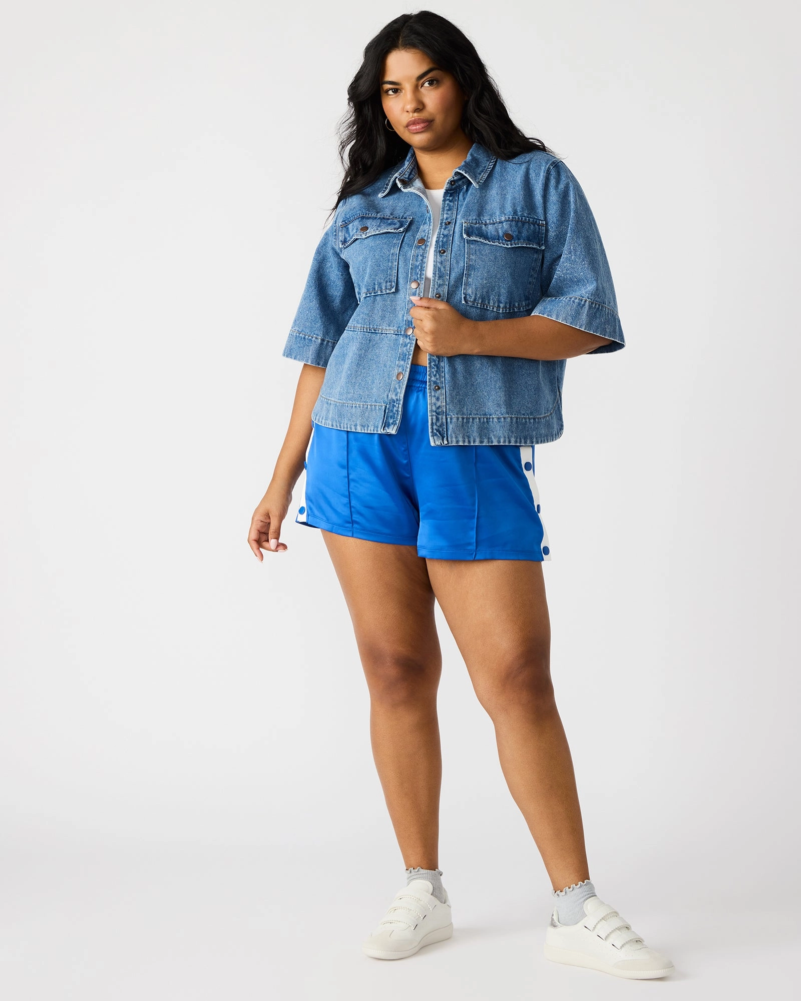 ELIANA DENIM TOP