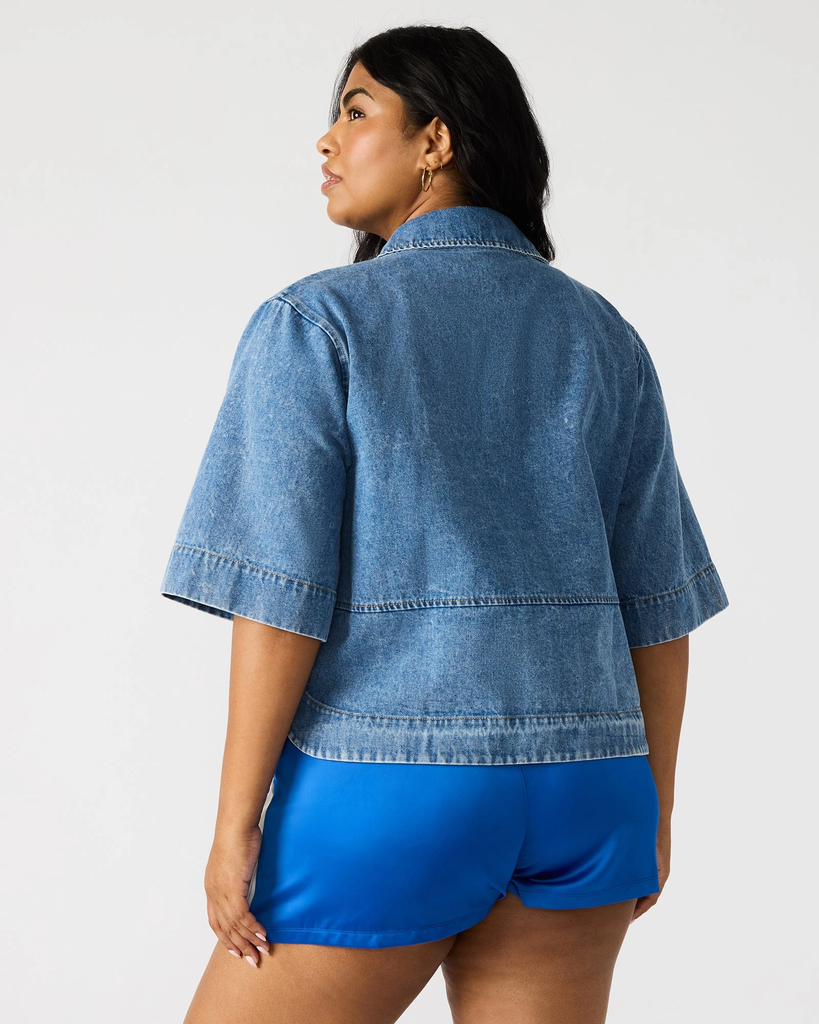 ELIANA DENIM TOP