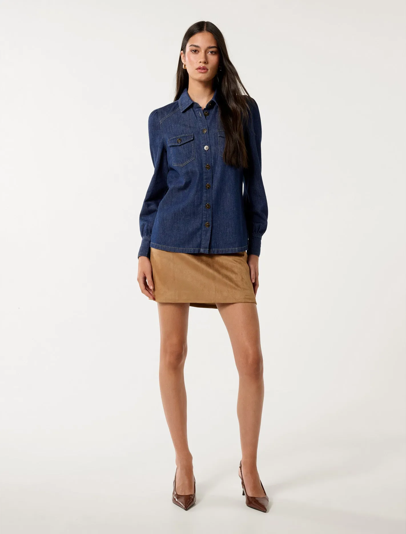 Elizabeth Denim Shirt