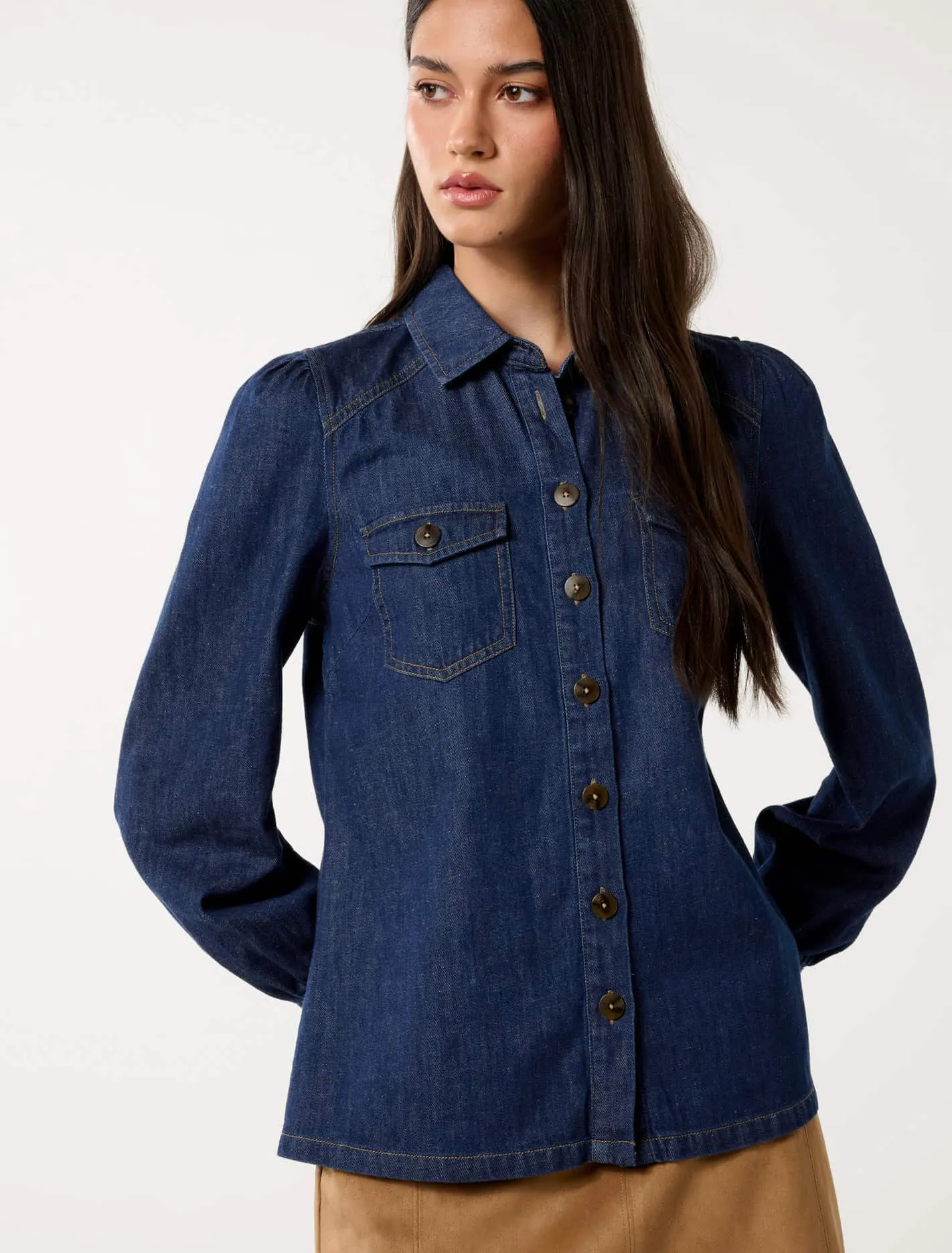 Elizabeth Denim Shirt