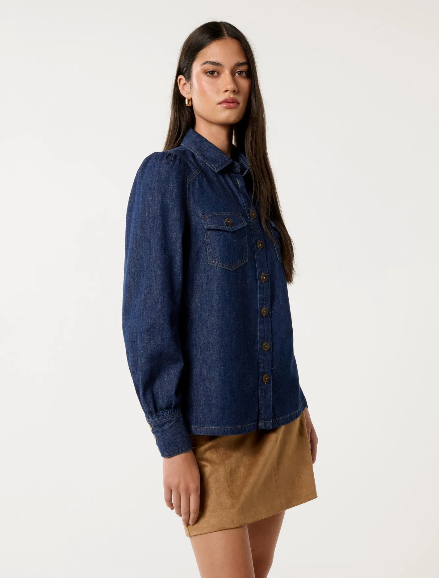 Elizabeth Denim Shirt