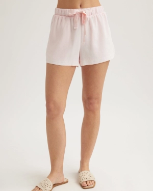 Flowy Dolphin Short - Petal Pink