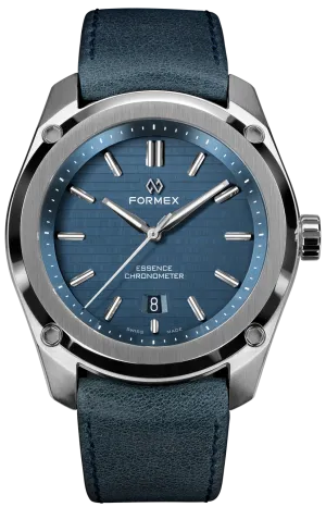 Formex Essence ThirtyNine Chronometer Blue Leather