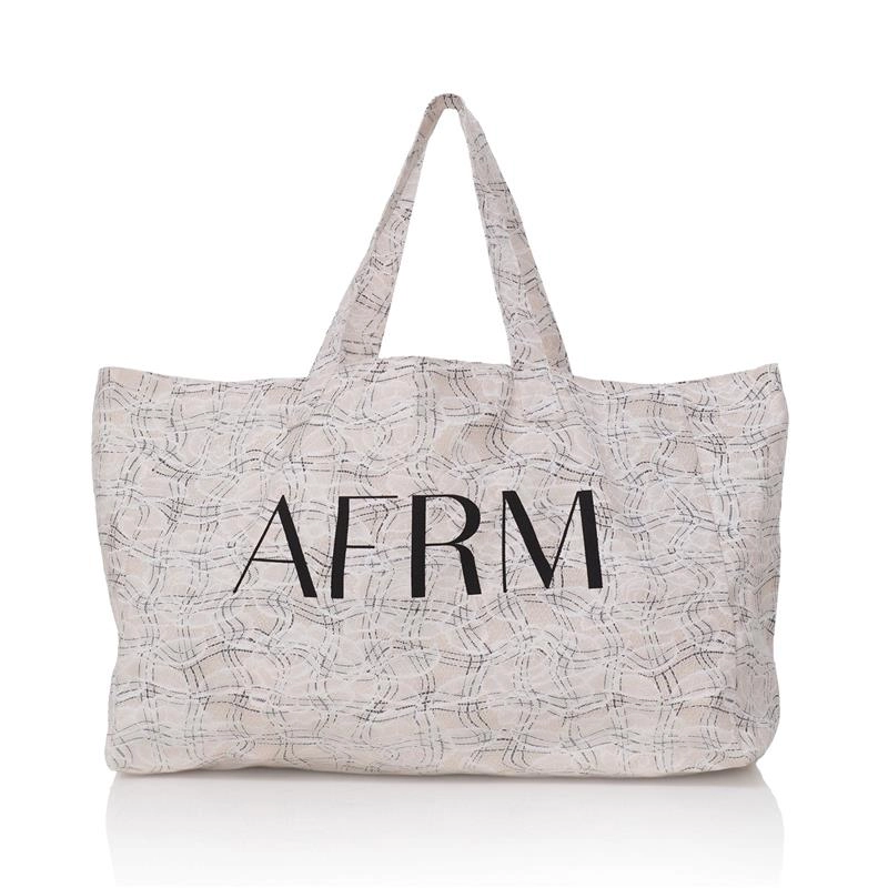 Free AFRM Tote Bag - Lace Plaid