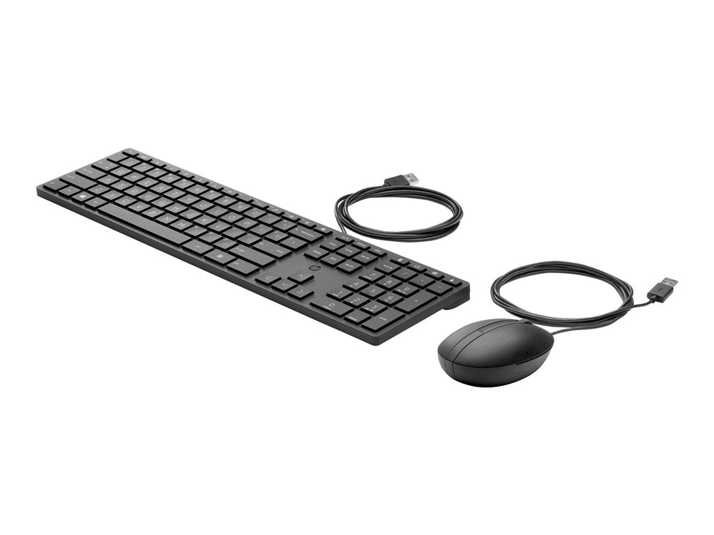 HP Desktop 320MK - Keyboard and mouse set - USB - US - Smart Buy 9SR36UT#ABA