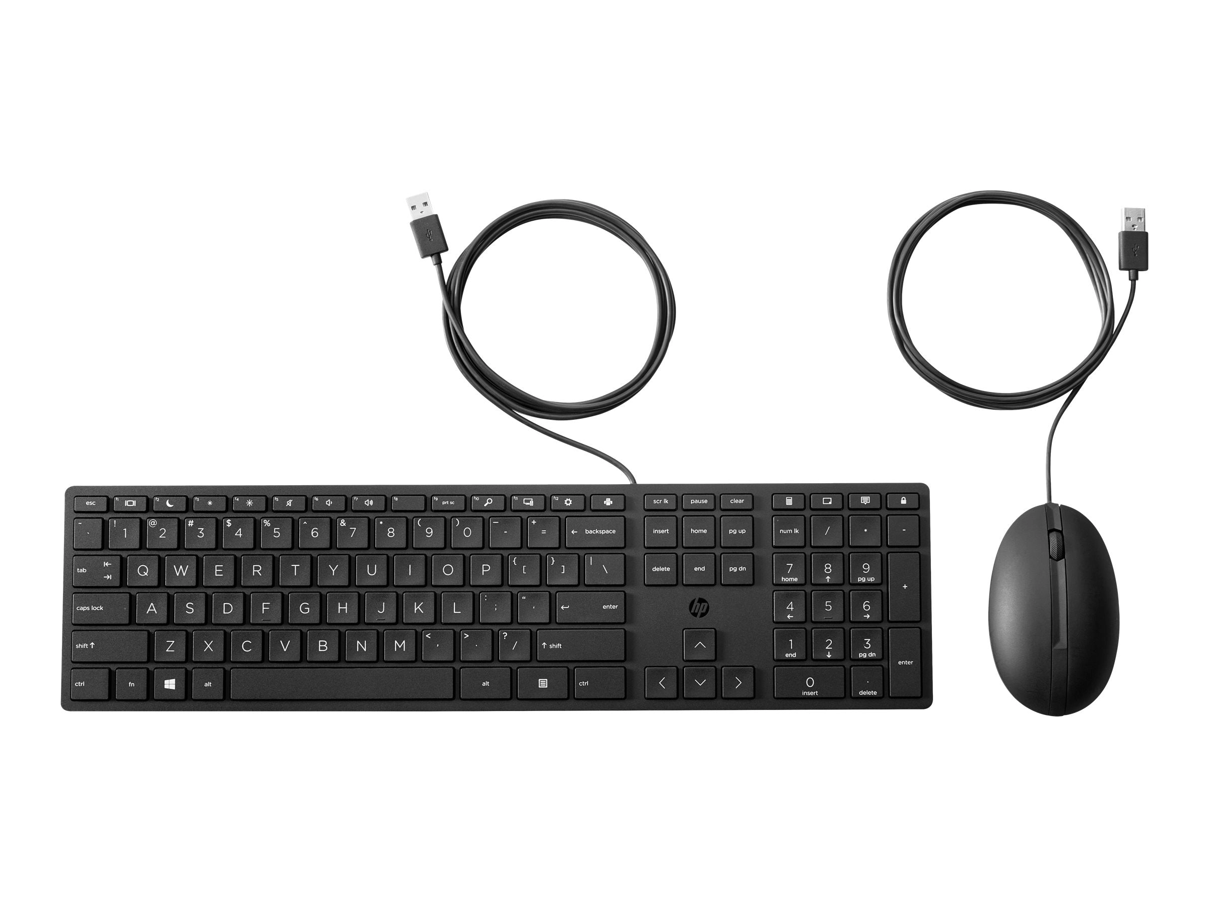 HP Desktop 320MK - Keyboard and mouse set - USB - US - Smart Buy 9SR36UT#ABA
