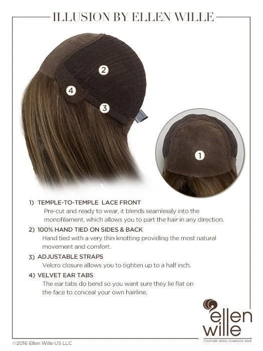Illusion II by Ellen Wille | Human Hair Blend Wig | CLOSEOUT