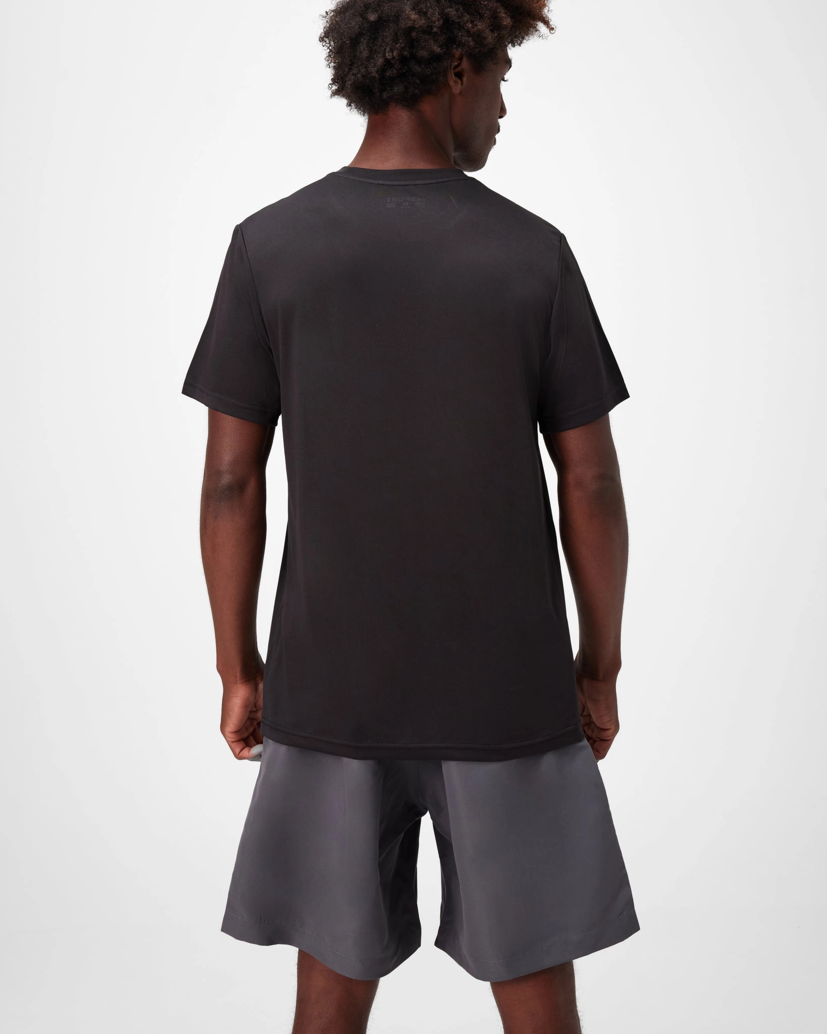 INSPORT MEN'S MIAMI GREY/ZINC RUNNING SHORTS