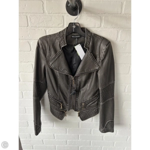 Jacket Moto By miss moreno In Grey, Size: S