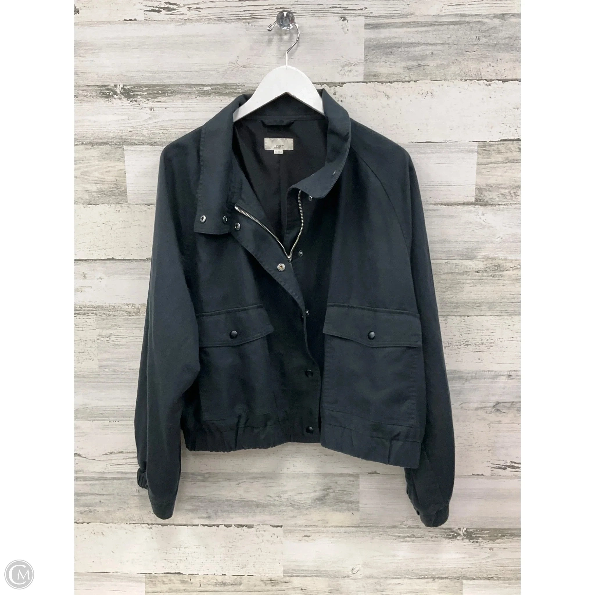 Jacket Other By Loft In Black, Size: Xl