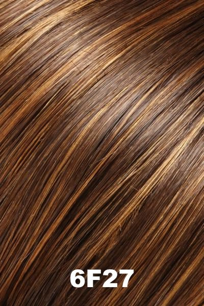 Jon Renau Toppers - EasiPart XL French 18" (#754) - Remy Human Hair