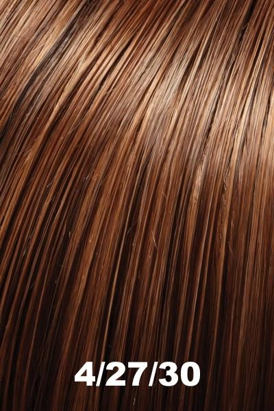 Jon Renau Toppers - EasiPart XL French 18" (#754) - Remy Human Hair