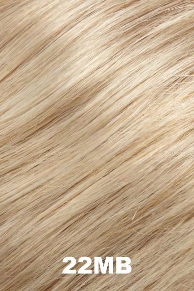 Jon Renau Toppers - EasiPart XL French 18" (#754) - Remy Human Hair