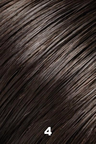Jon Renau Toppers - EasiPart XL French 18" (#754) - Remy Human Hair