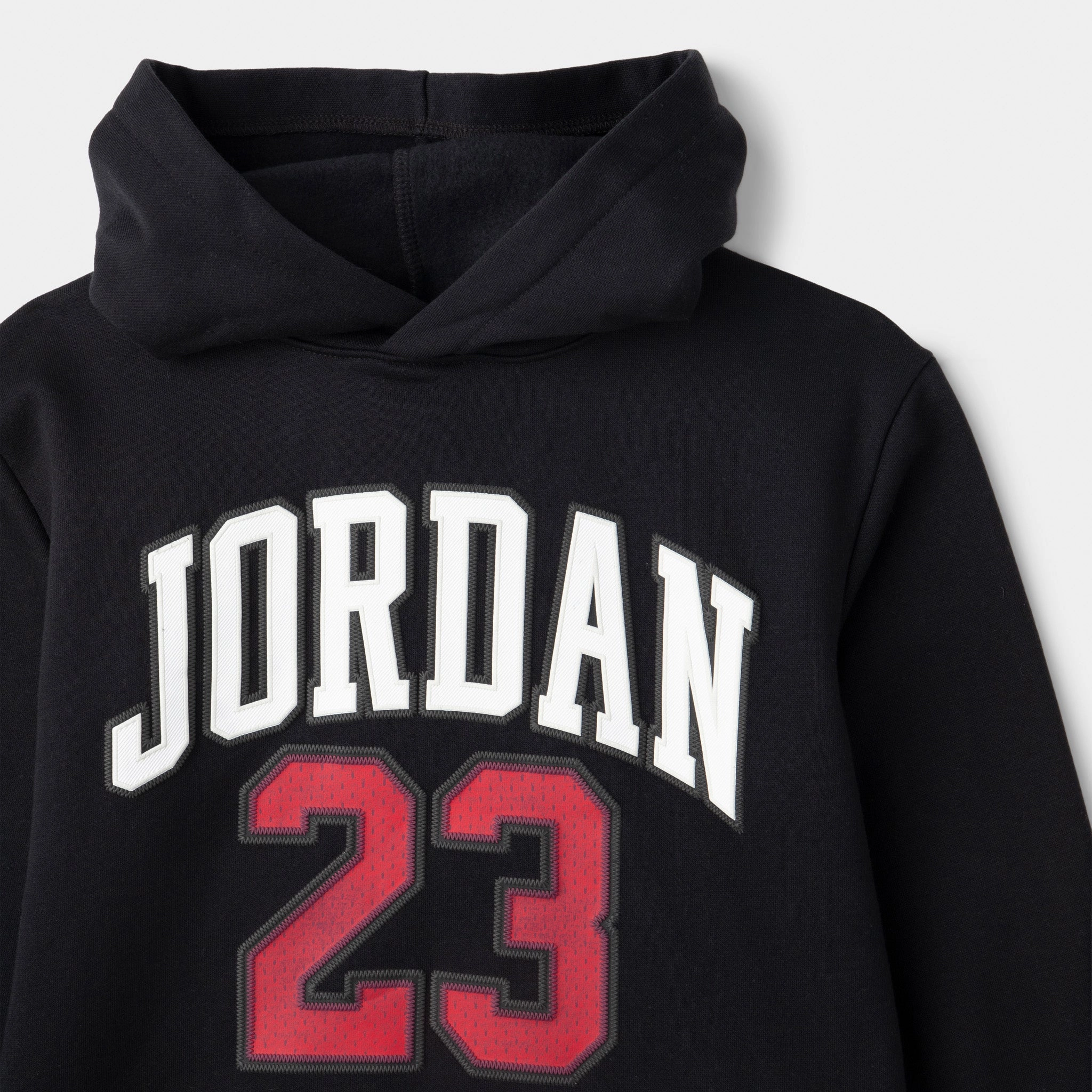 Jordan Juniors' Fleece Pullover Hoodie / Black