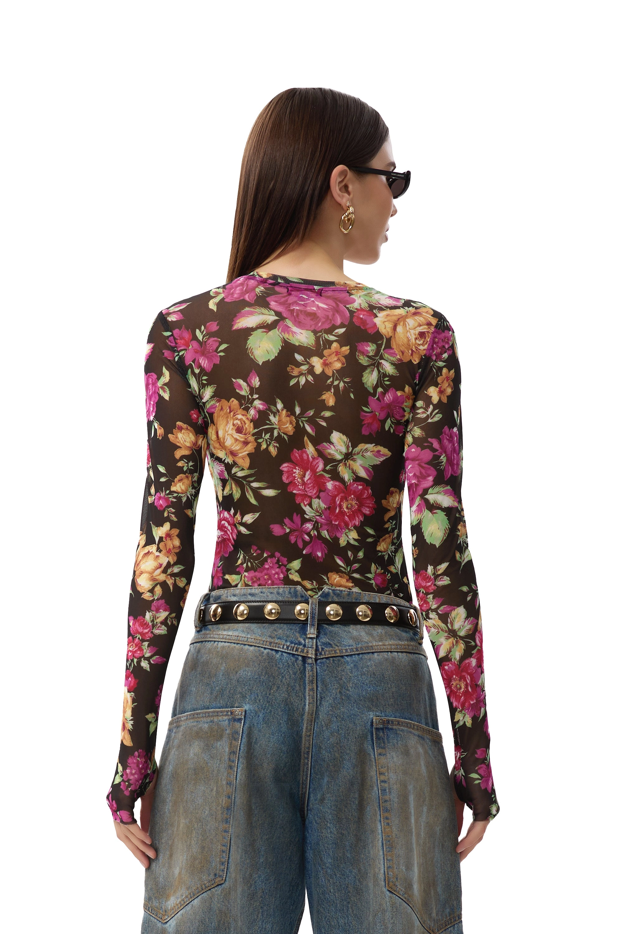 Kaylee Top - Dusted Floral