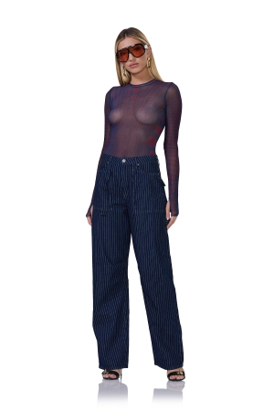 Kaylee Top - Navy Illusion