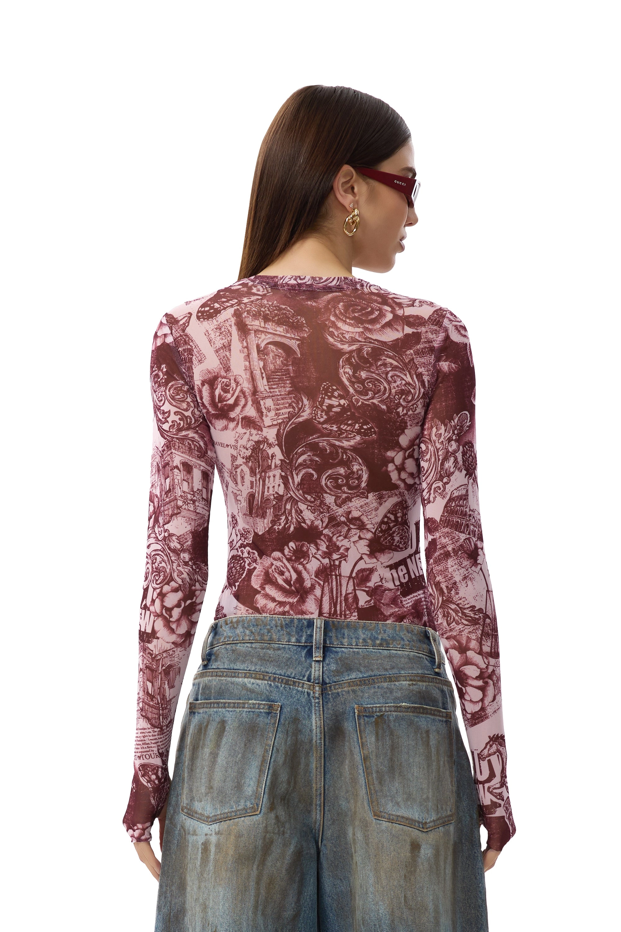 Kaylee Top - Rose Convo
