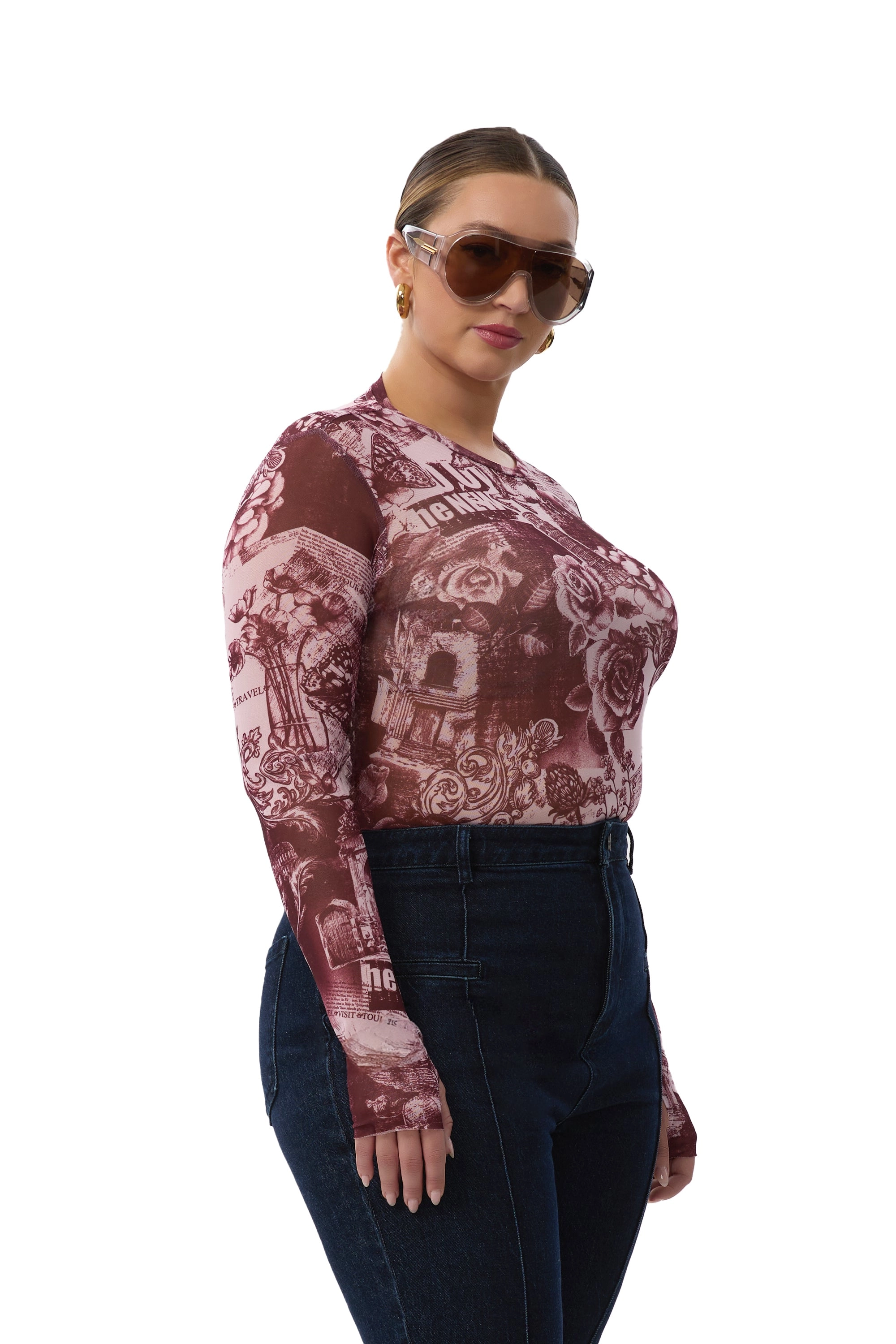 Kaylee Top - Rose Convo